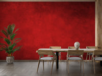 Bright Red Concrete Pattern Wallpaper Murals - Giffywalls