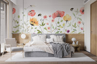 Watercolor Wildflower Wallpaper - Giffywalls