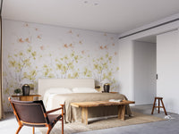 Watercolor yellow flower Wallpaper murals - Giffywalls