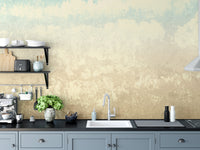 Retro Earth Colour Clouds Concrete Wallpaper Murals - Giffywalls