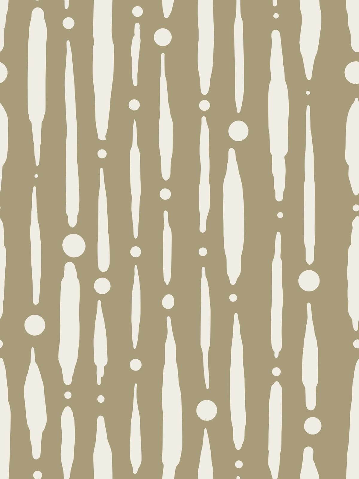 Dripping Lines Sage Green Wallpaper in your room