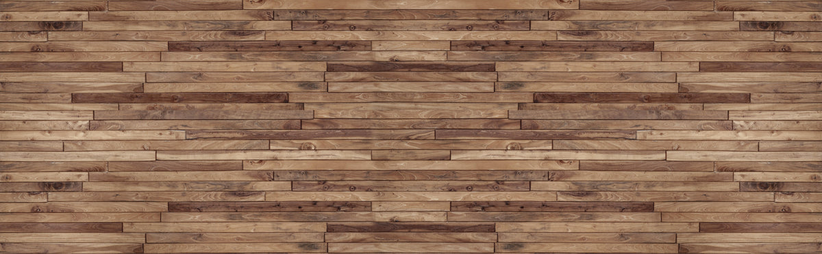 Panorama Wooden Background Brick Wallpaper in your room
