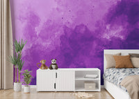 Vibrant Purple Watercolor Wallpaper - Giffywalls