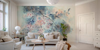 Pastel Flower Beautiful Peach Tones Wallpaper Murals - Giffywalls