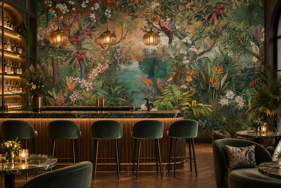 Feathered Canopy Chronicles Wall Murals