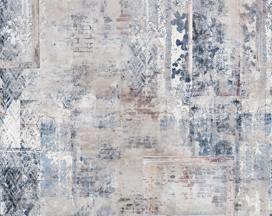 Distressed Vintage Wallpaper