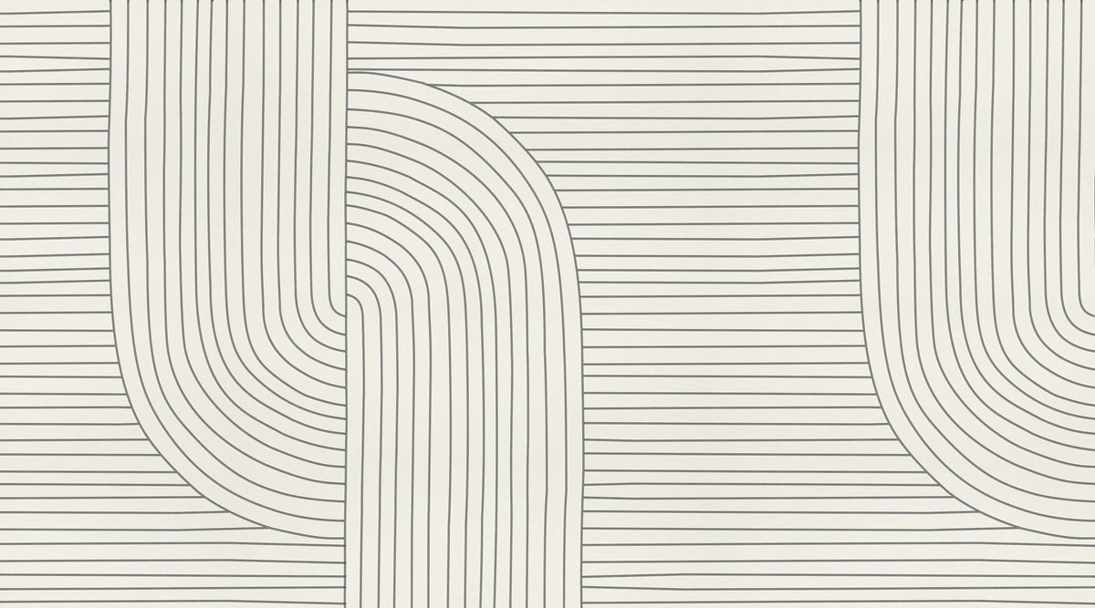 Minimalist Geometric Line Wallpaper