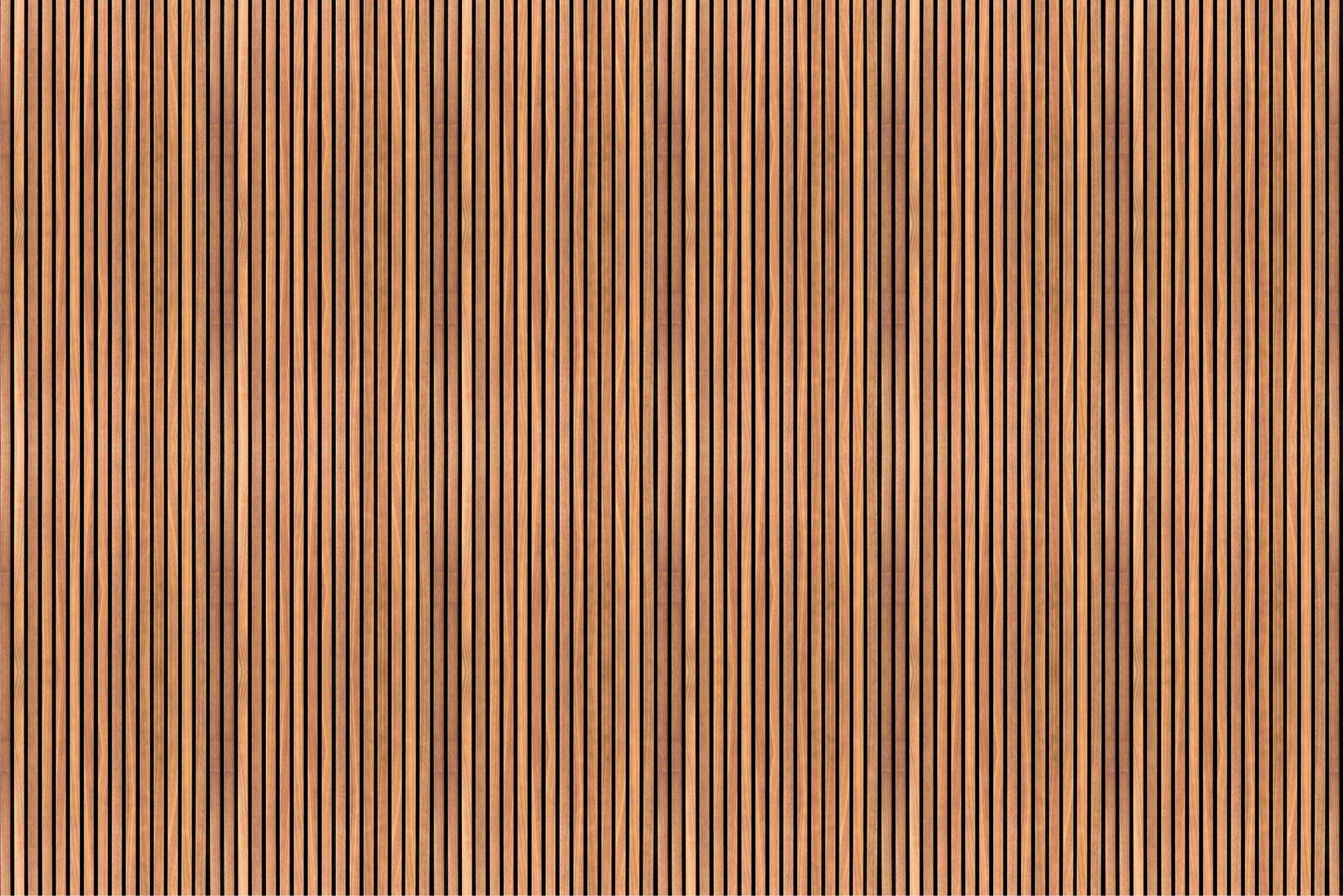Modern Vertical Wood Panel Wall Mural
