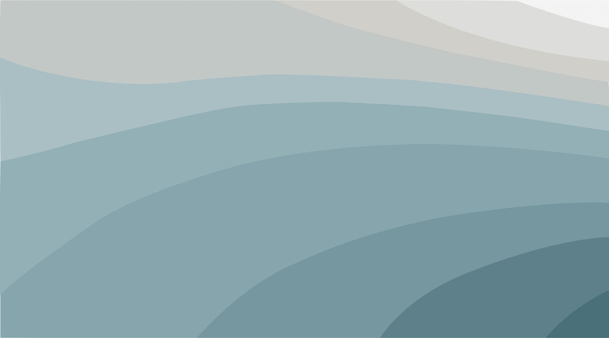 Aesthetic Blue Abstract Wall Mural in your room — zoomed