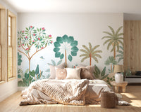 Tropical Forest Wall Mural - Giffywalls