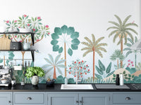 Tropical Forest Wall Mural - Giffywalls
