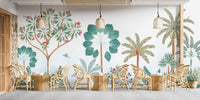 Tropical Forest Wall Mural - Giffywalls