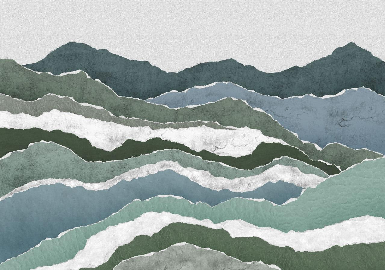 Royal Peaks Wallpaper Mural