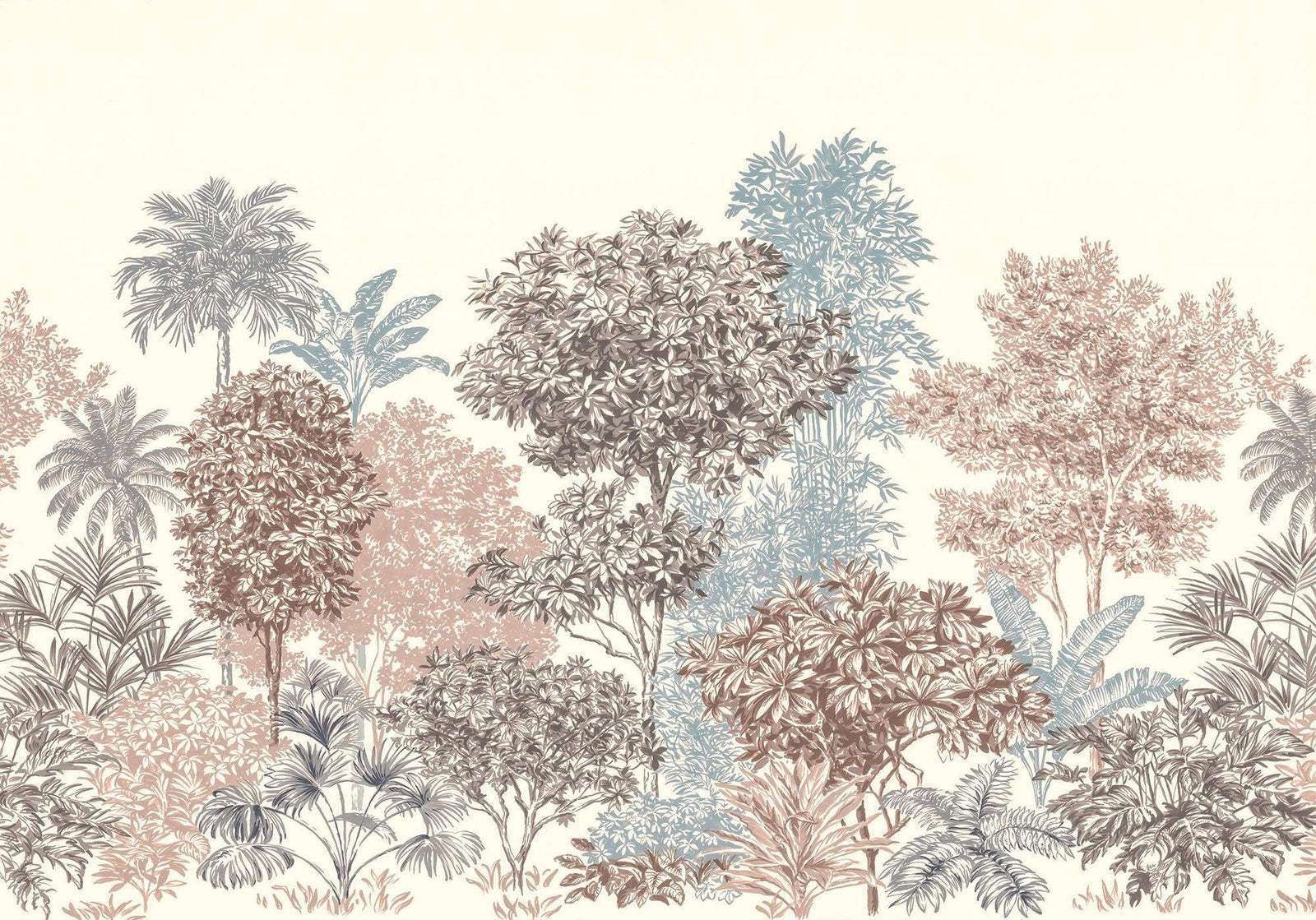 Vibrant Trees Wallpaper Mural