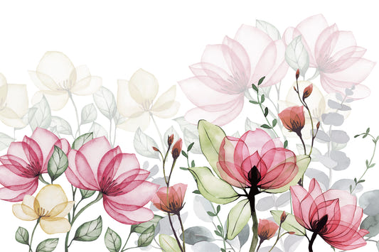Lavender Mist Botanical Wallpaper