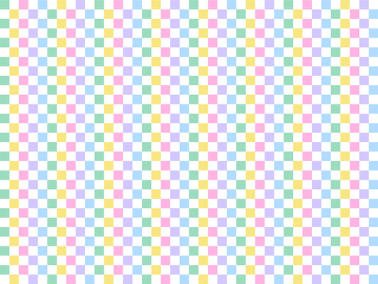 Colorful Checkerboard Pattern Wallpaper
