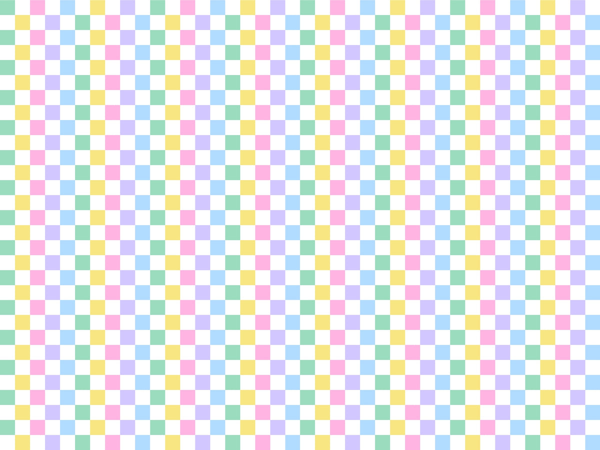 Colorful Checkerboard Pattern Wallpaper in your room