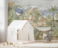 Jurassic Adventure Wall Mural - Giffywalls