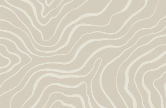 Neutral Abstract Lines Wall Mural