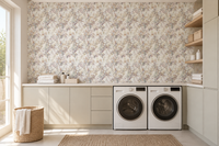 Ethereal Meadow Botanical Bloom Wallpaper⁠