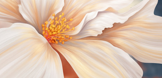 Elegant Oversized Floral Wall Mural