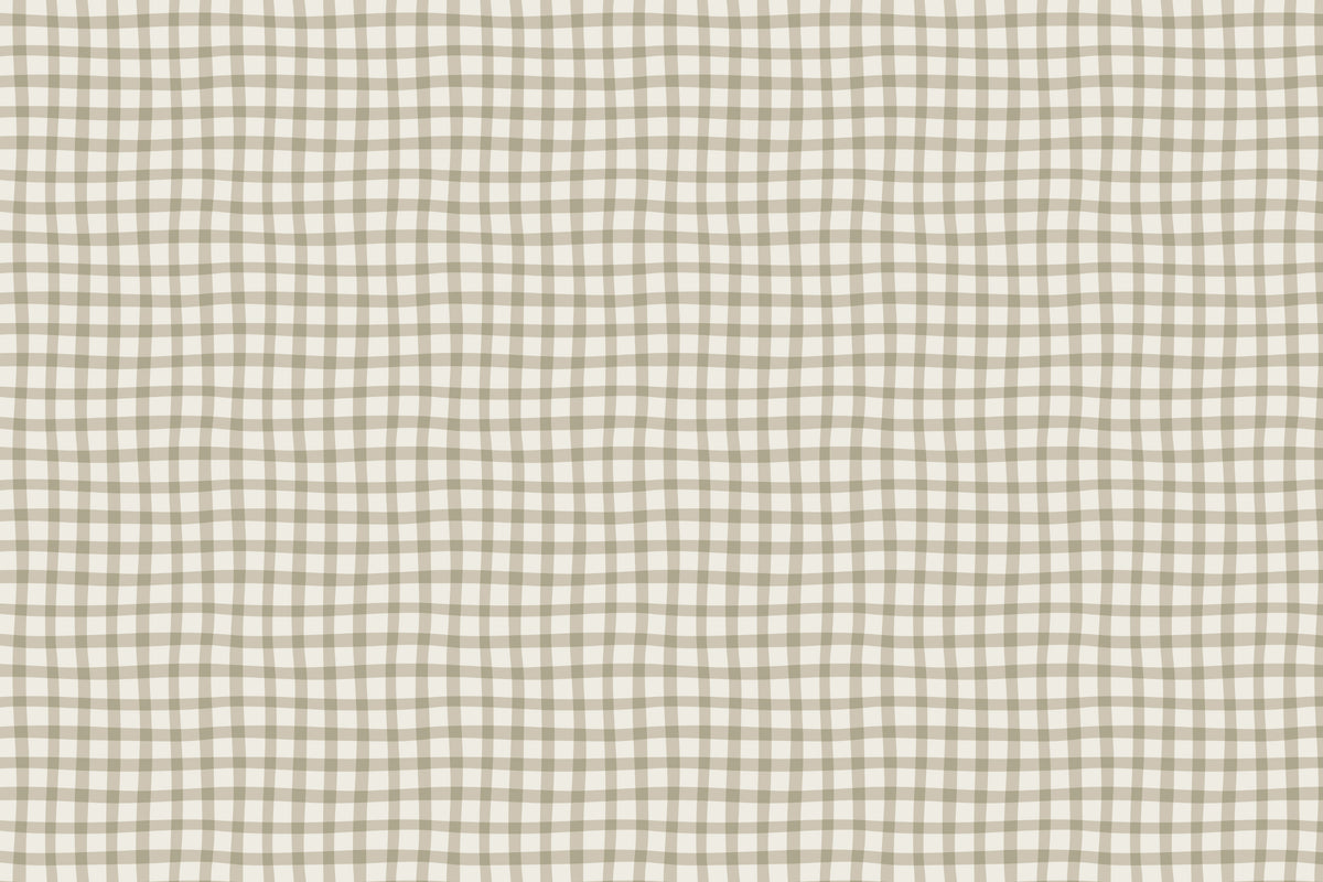 Modern Wavy Checkered Wallpaper in your room