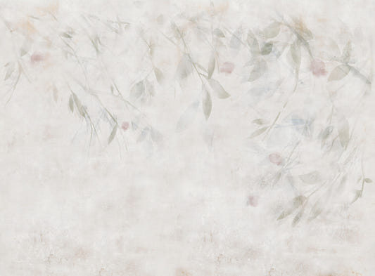 Romantic Willow Botanical Wall Mural