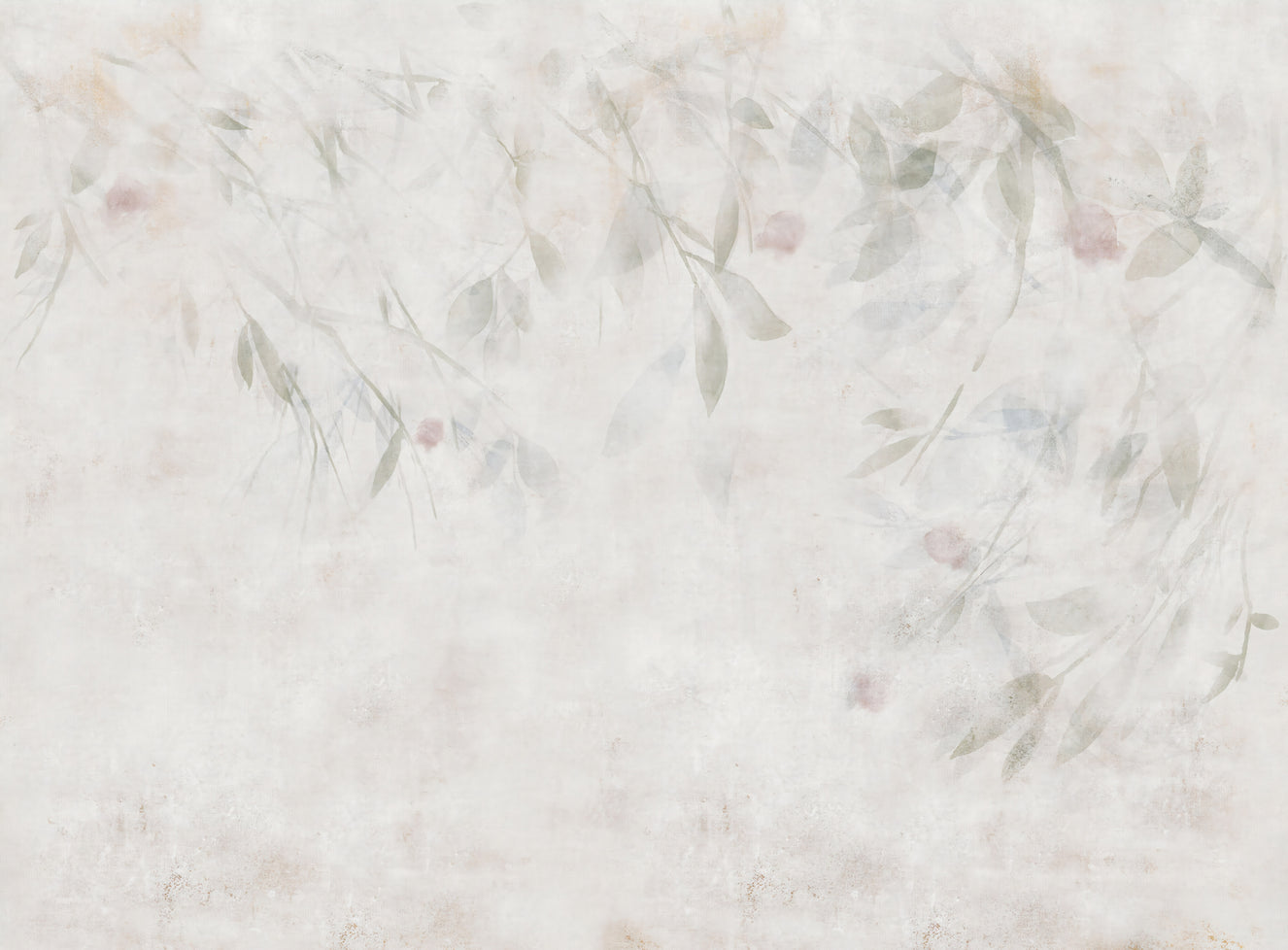 Romantic Willow Botanical Wall Mural