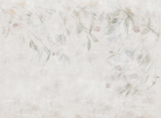 Romantic Willow Botanical Wall Mural