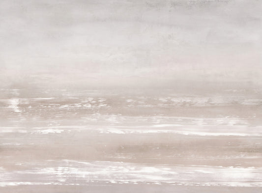 Soft Neutral Abstract Wall Mural