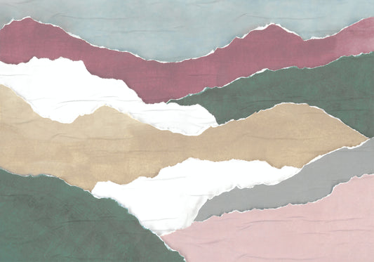 Abstract Torn Paper Wallpaper