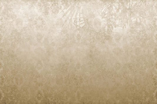 Elegant Gold Damask Wall Mural