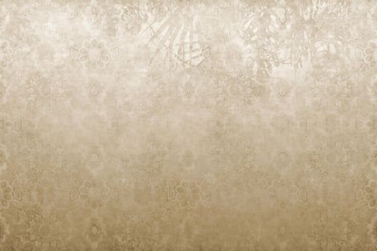 Elegant Gold Damask Wall Mural