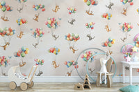 Ethereal cat soaring through soft pastel clouds
