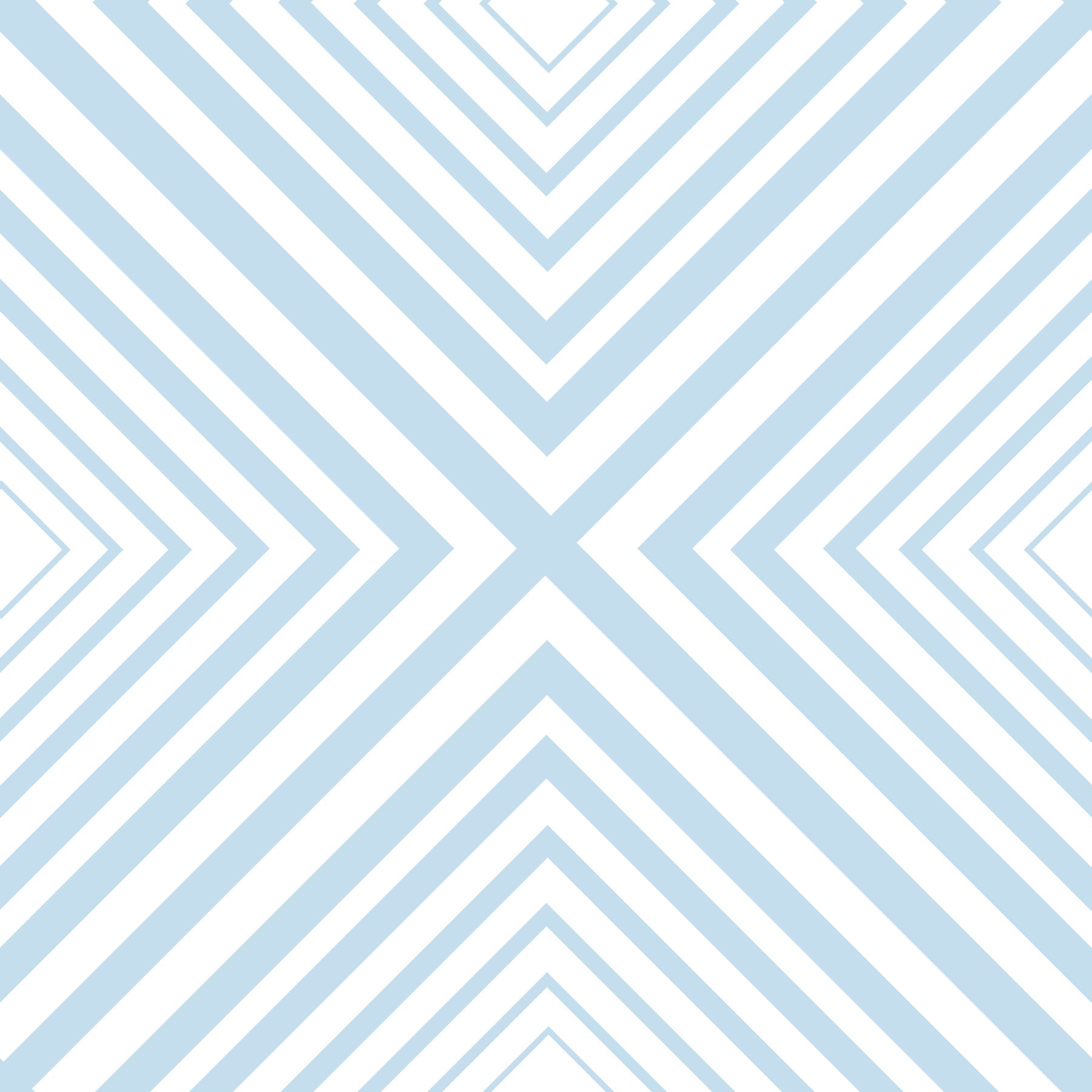 Sky Blue Chevron Wallpaper⁠