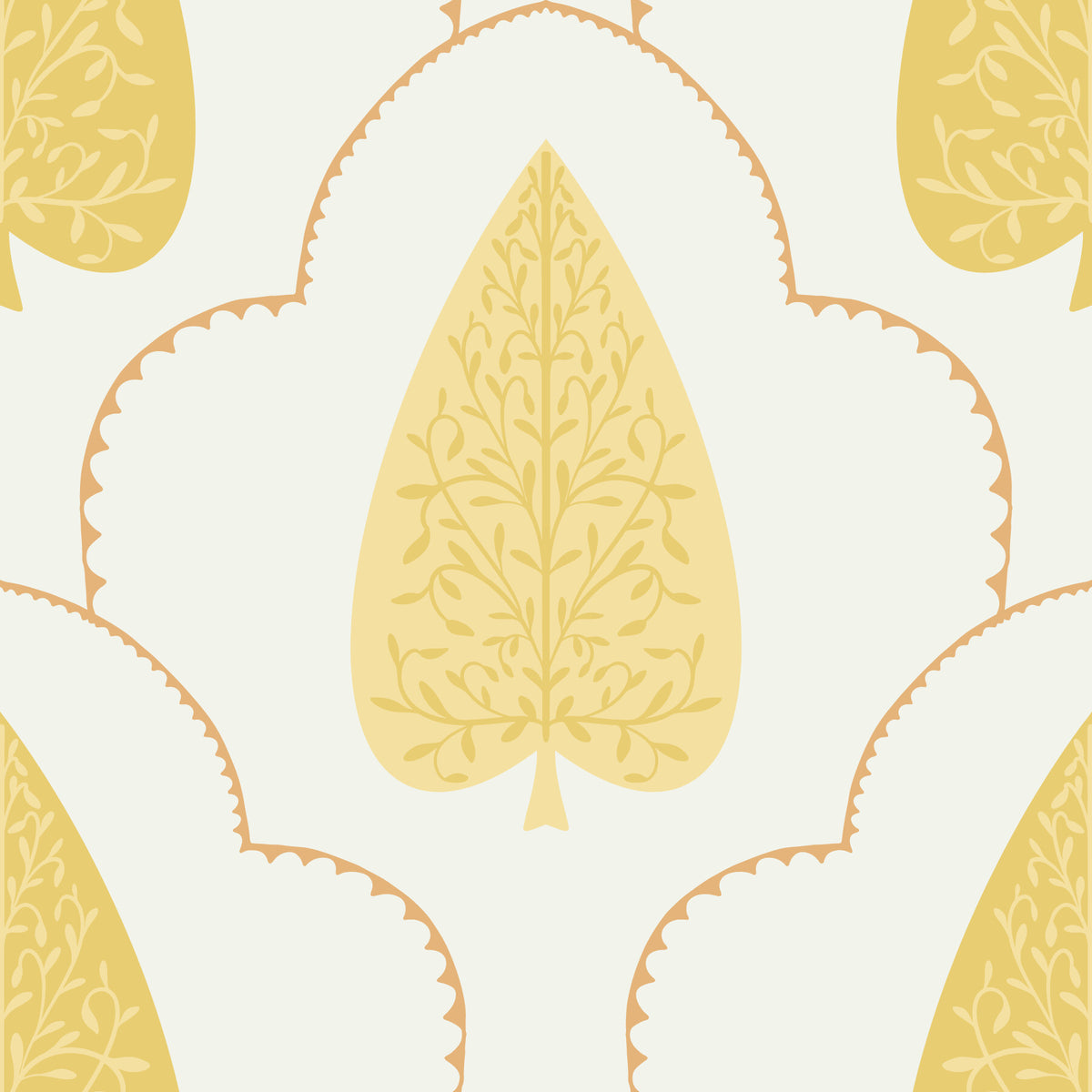 Golden Branch Wallpaper⁠