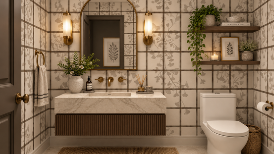 Ginkgo Leaves Behind Japanese Shoji Screen Wall Mural