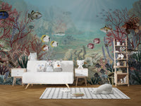 Underwater Corel reef wallpaper for walls - Giffywalls