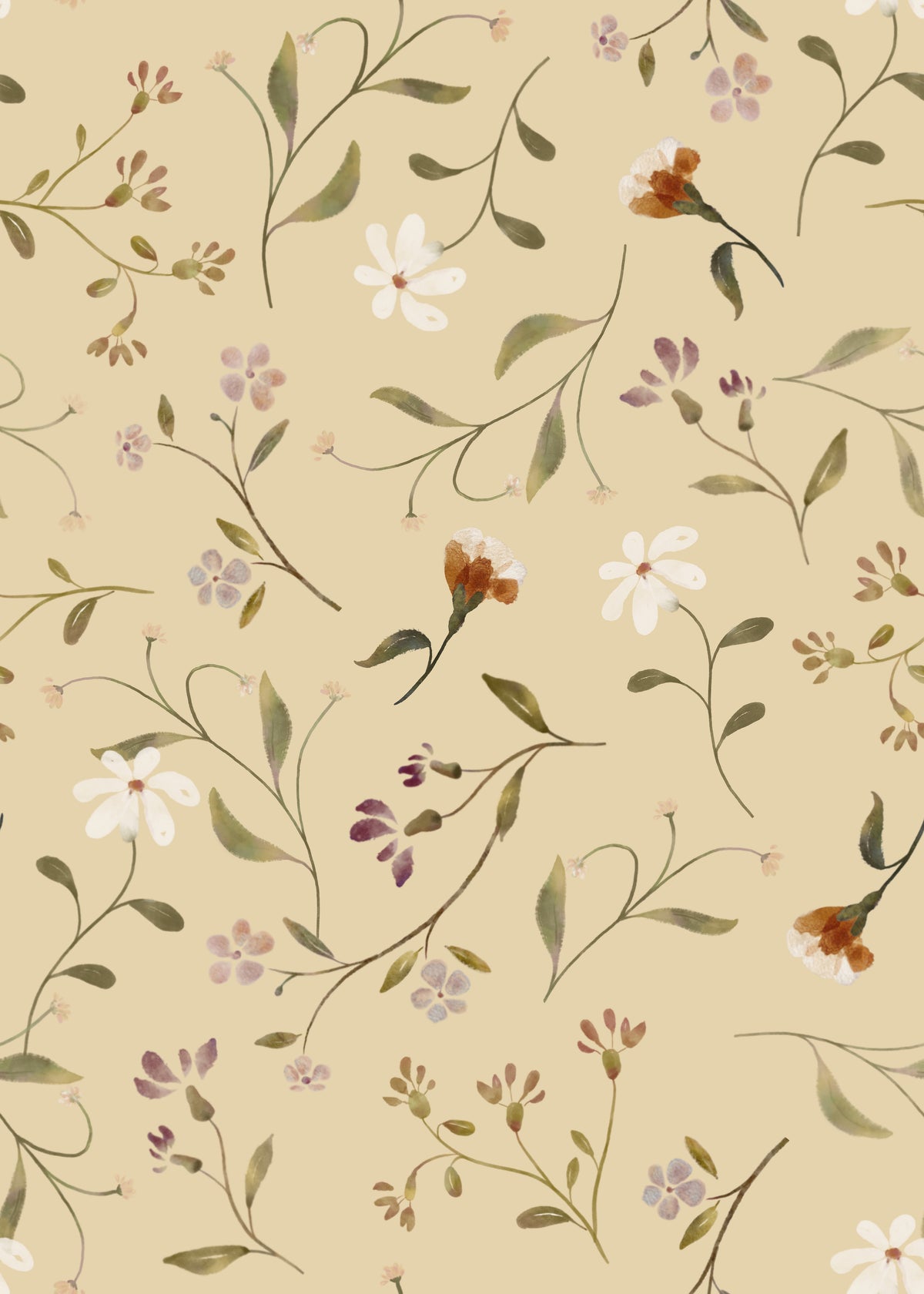 Memories in Petals Wallpaper⁠ Vanilla Wallpaper⁠