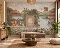 The Enchanted Garden of Raag Wall Mural-RJM08