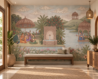 The Enchanted Garden of Raag Wall Mural-RJM08