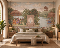 The Enchanted Garden of Raag Wall Mural-RJM08