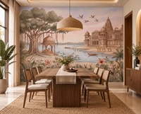 Pavitra Sarovar Wall Mural-RJM21