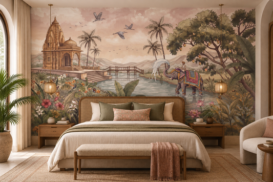 Gaja Ghat Wall Mural-RJM24