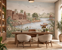 Haveli Ghat Wall Mural-RJM27