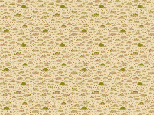 Nature Walk Brown Wallpaper for Walls