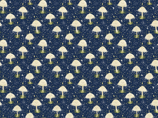 Dancing Mushrooms Wallpaper Murals