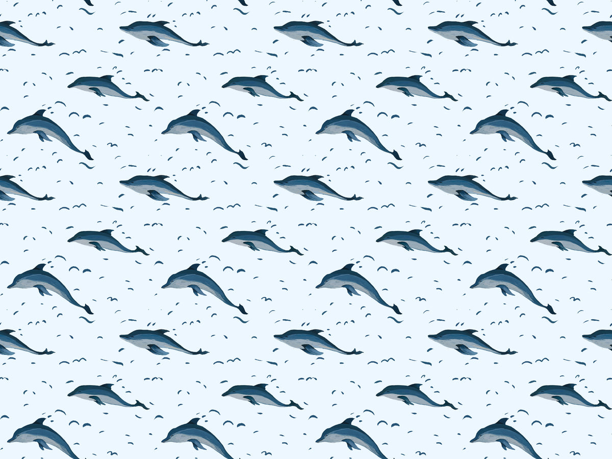 Dolphins in The Sea Wallpaper