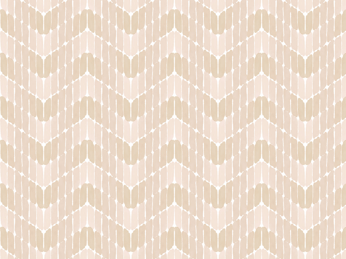 Paint stroke Chevron Grey Wallpaper in your room