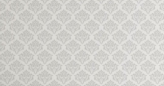 Arabian Style White Damask Wallpaper in your room